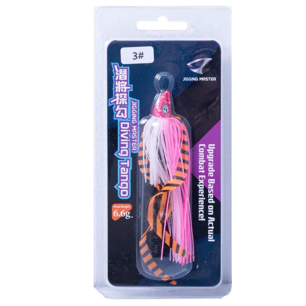 JIGGING MASTER Weighted Flasher Skirt Rig DIVING TANGO 6.6g - Image 14
