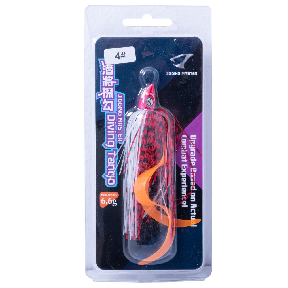 JIGGING MASTER Weighted Flasher Skirt Rig DIVING TANGO 6.6g - Image 15