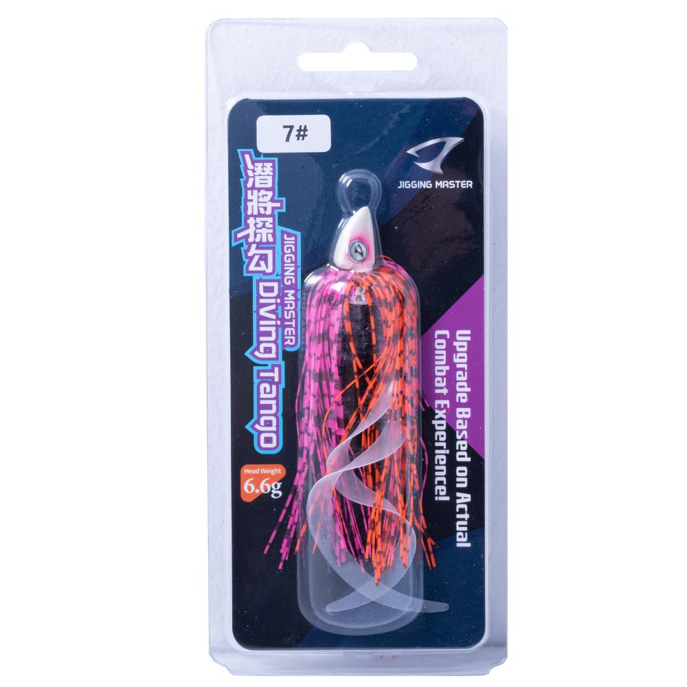 JIGGING MASTER Weighted Flasher Skirt Rig DIVING TANGO 6.6g - Image 18