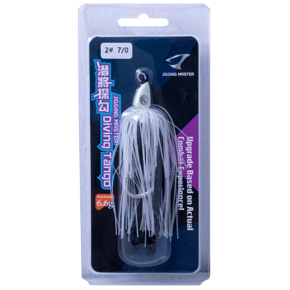 JIGGING MASTER Weighted Flasher Skirt Jigging Assist Hook-Rig DIVING TANGO 6.6g - Image 13