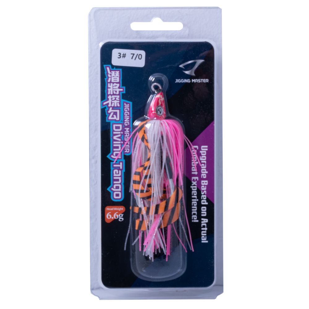 JIGGING MASTER Weighted Flasher Skirt Jigging Assist Hook-Rig DIVING TANGO 6.6g - Image 14