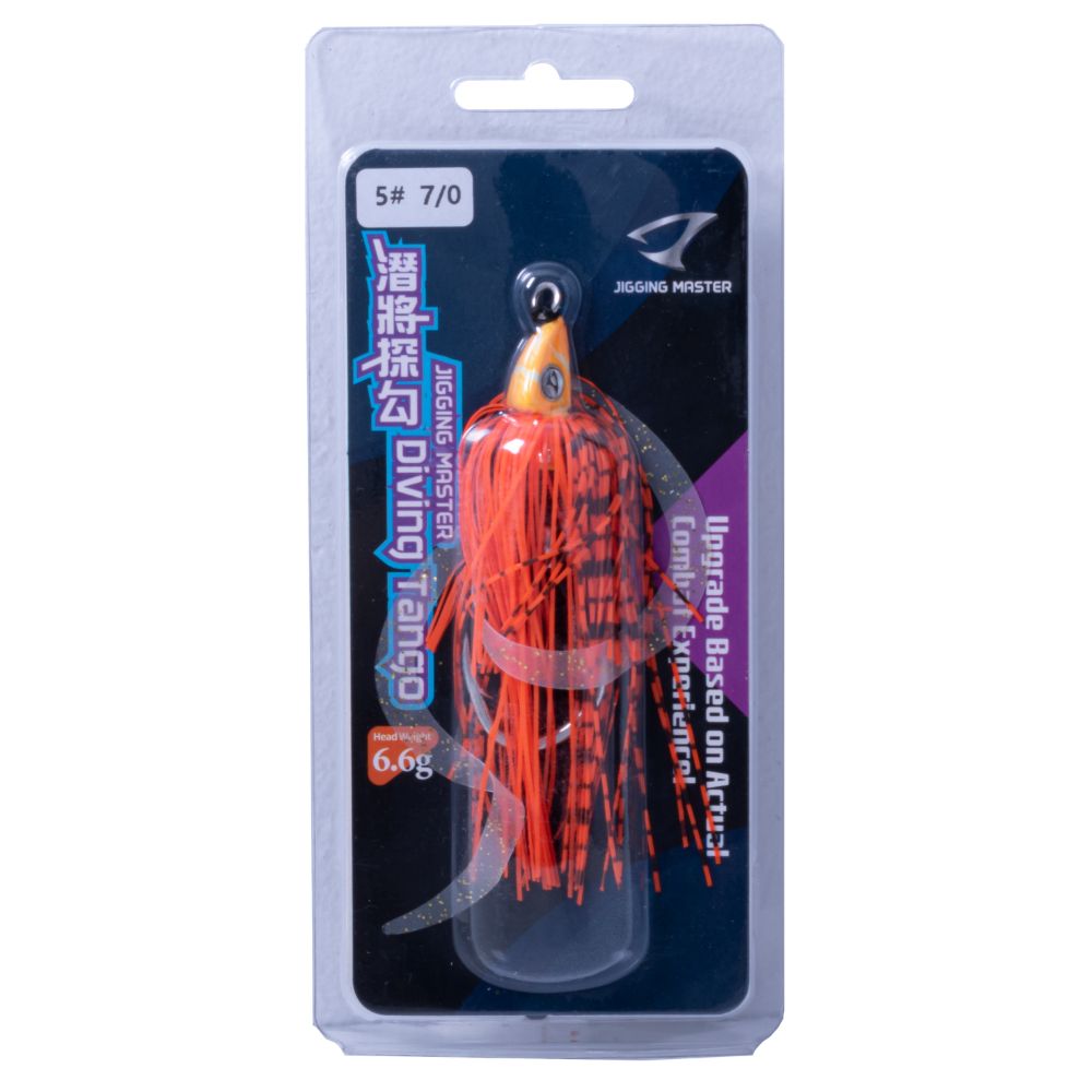 JIGGING MASTER Weighted Flasher Skirt Jigging Assist Hook-Rig DIVING TANGO 6.6g - Image 16