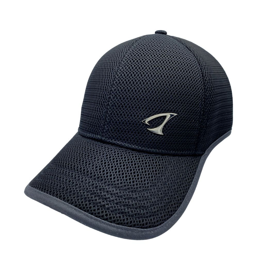 JIGGING MASTER Breathable Headwear LOGO STAR CAP Black