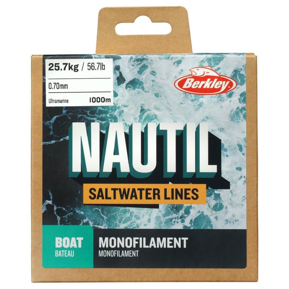 BERKLEY Saltwater Fishing Monofilament Line NAUTIL BOAT 900m 0.90mm/40.9kg/90.2lb Ultra Marine - Image 2