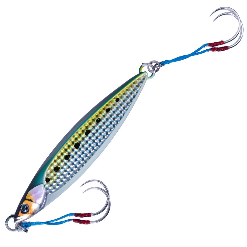 JACKALL Saltwater Jigging Lure BAMBLUZ Jig SLOW 150g #G436 - Image 3