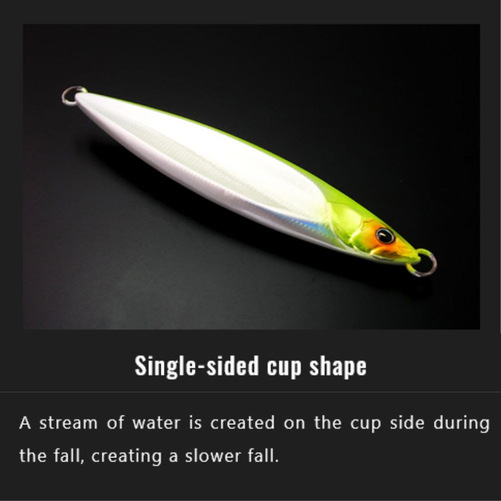 JACKALL Saltwater Jigging Lure BAMBLUZ Jig SLOW 150g #G205 - Image 5