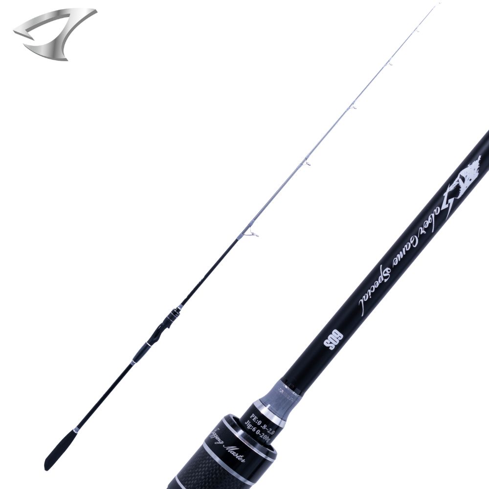 JIGGING MASTER Saltwater Light & Rubber Jigging Baitcasting Rod SABER GAME Special 60S 60-200g