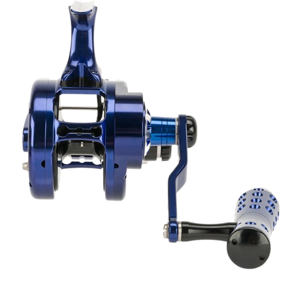 JIGGING MASTER Extreme Jigging Righthanded Reel UNDERHEAD PE5 Blue/Black - Image 6