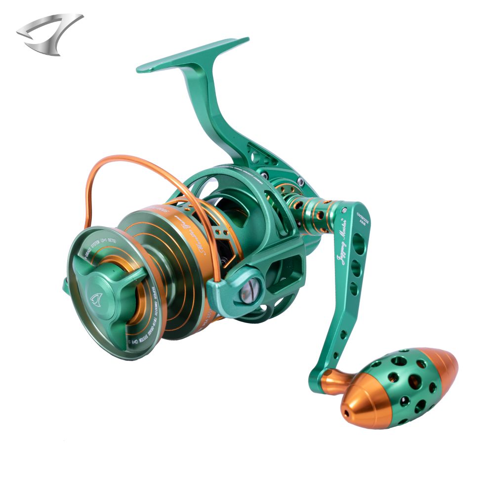 JIGGING MASTER Monster Game Spinning Reel YELLOWFIN SPECIAL 5000XH/7000S Green/Gold
