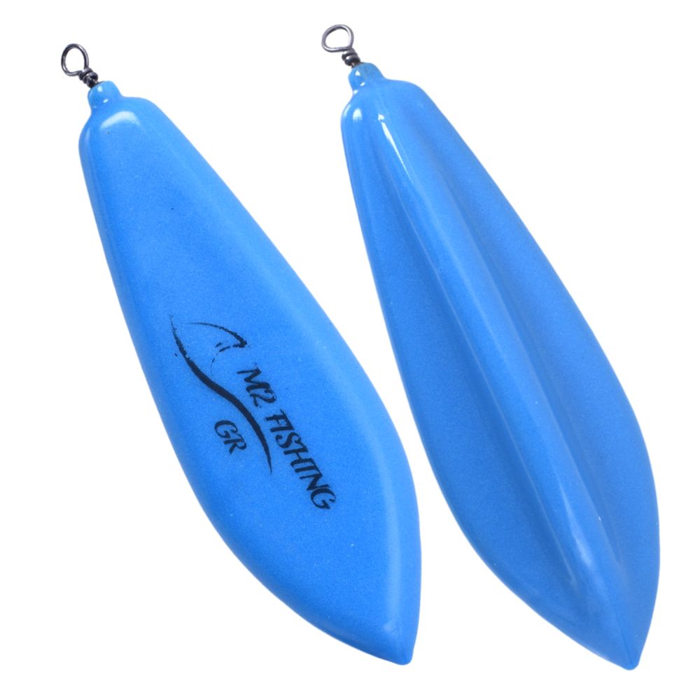 M2 Fishing Luminescent Bottom Fishing Lead Weight BARCHETTA Blue