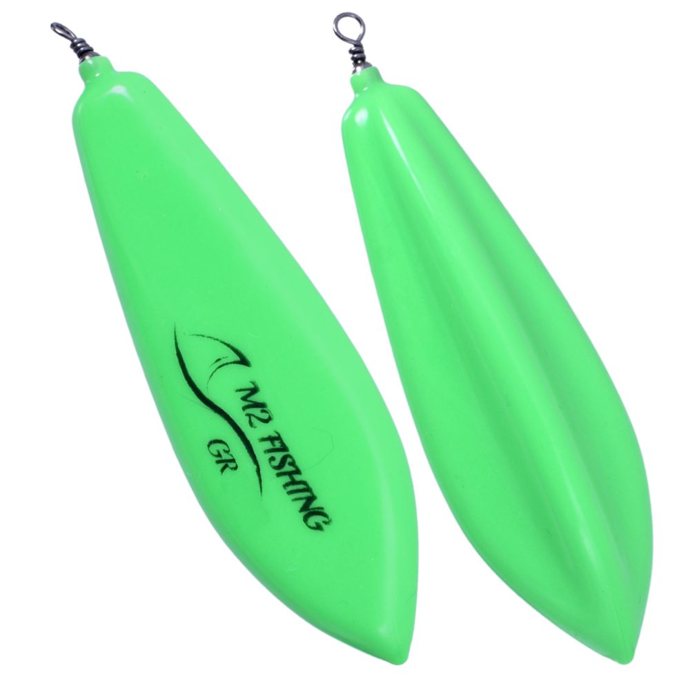 M2 Fishing Luminescent Bottom Fishing Lead Weight BARCHETTA Green
