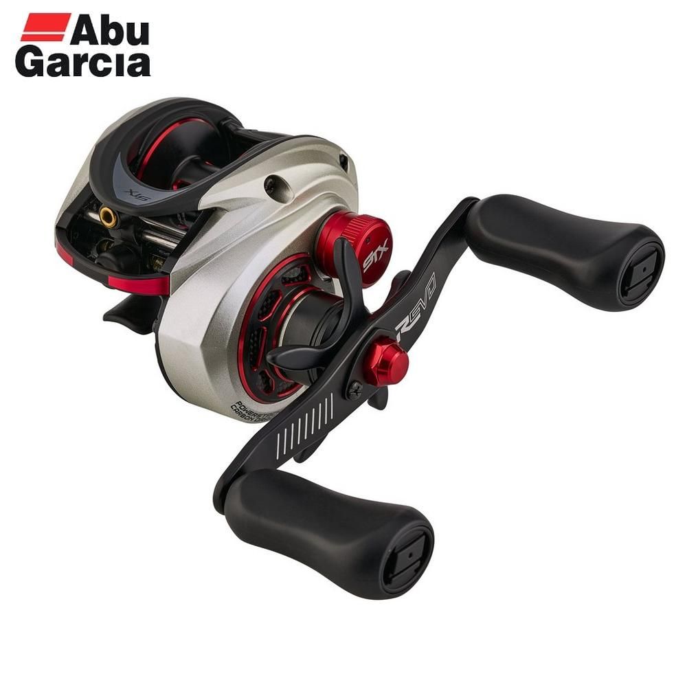ABU GARCIA Low Profile Lefthanded Baitcasting Reel REVO STX LP-L