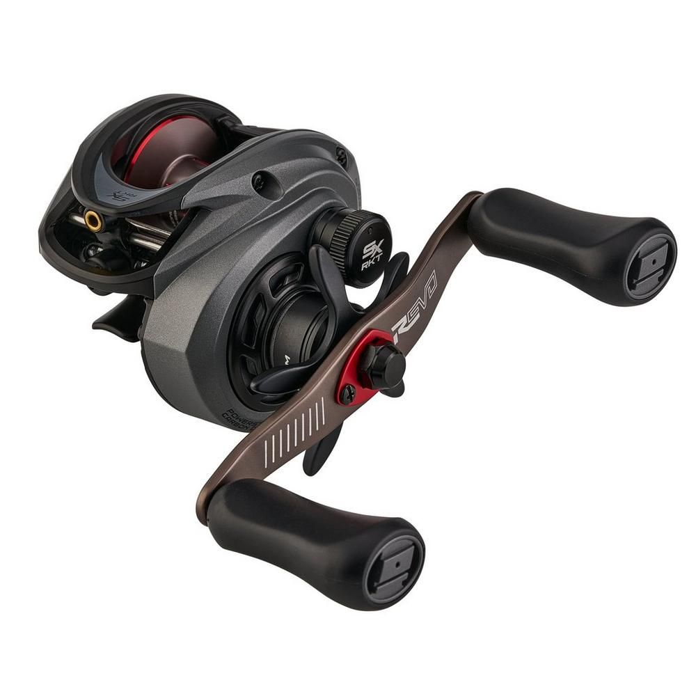 ABU GARCIA Low Profile Lefthanded Baitcasting Reel REVO SX ROCKET - Image 2