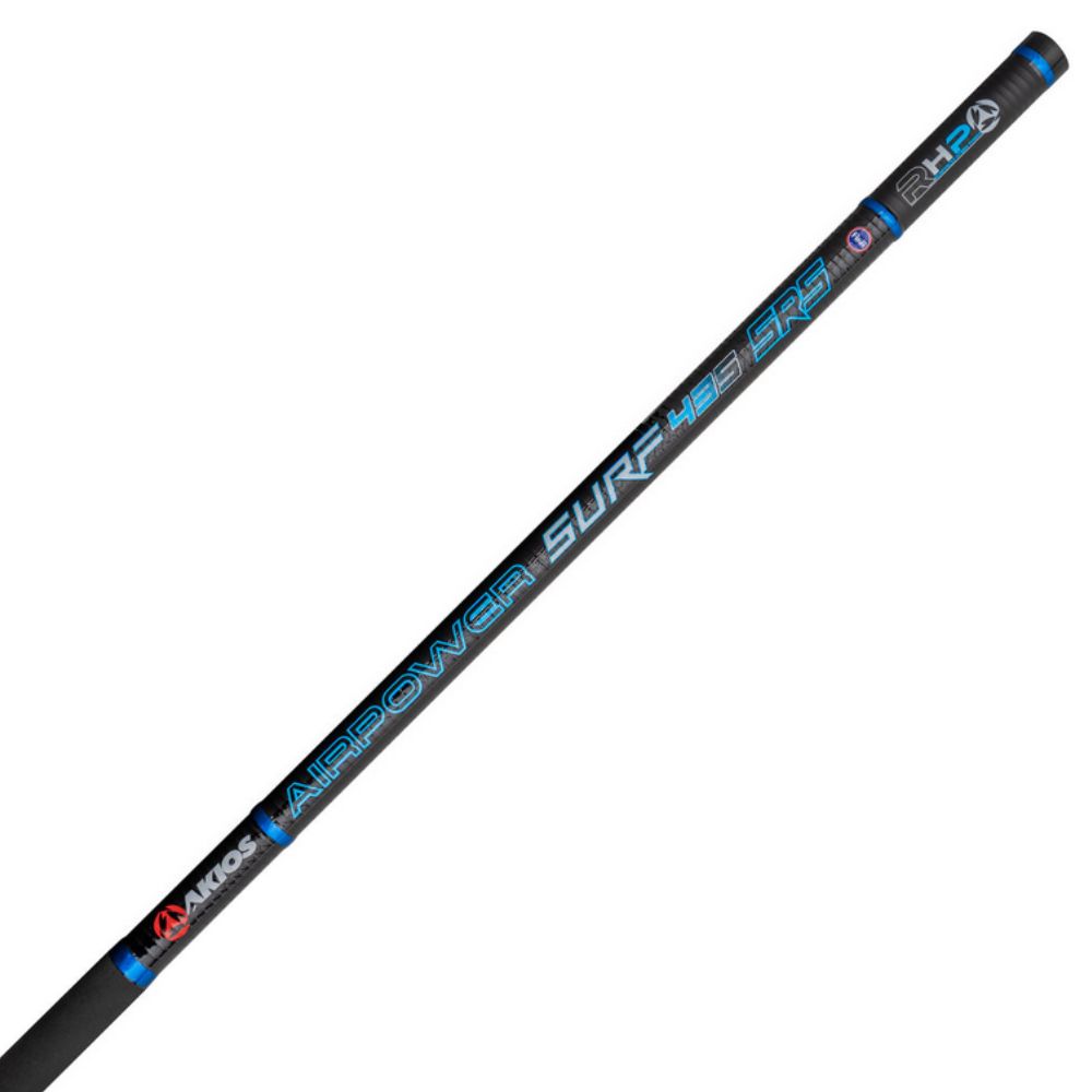AKIOS Saltwater Fishing Surfcasting Nano Carbon Rod AIRPOWER 435 SRS BLACK EDITION - Image 4