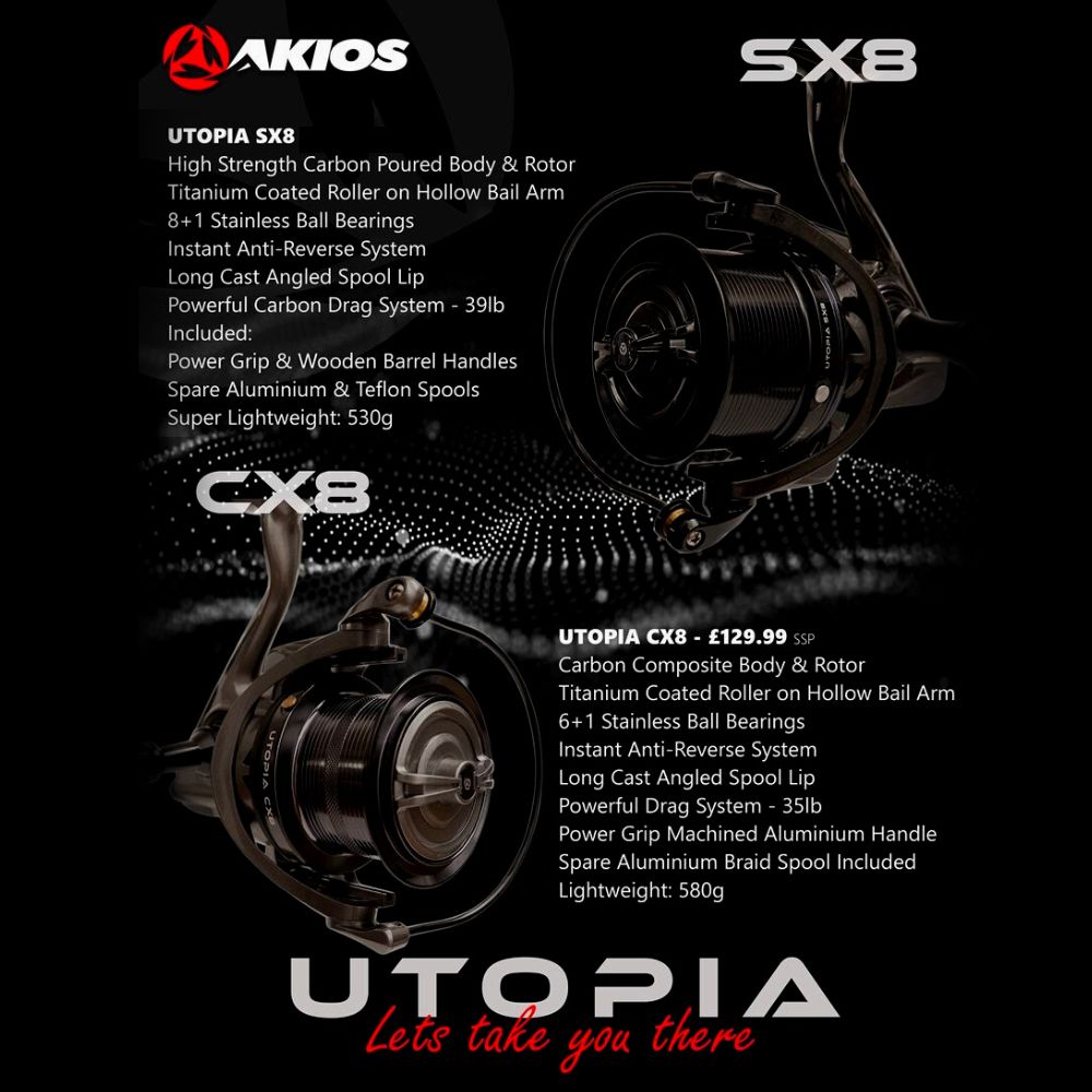 AKIOS Surfcasting Reel UTOPIA SX8 - Image 7