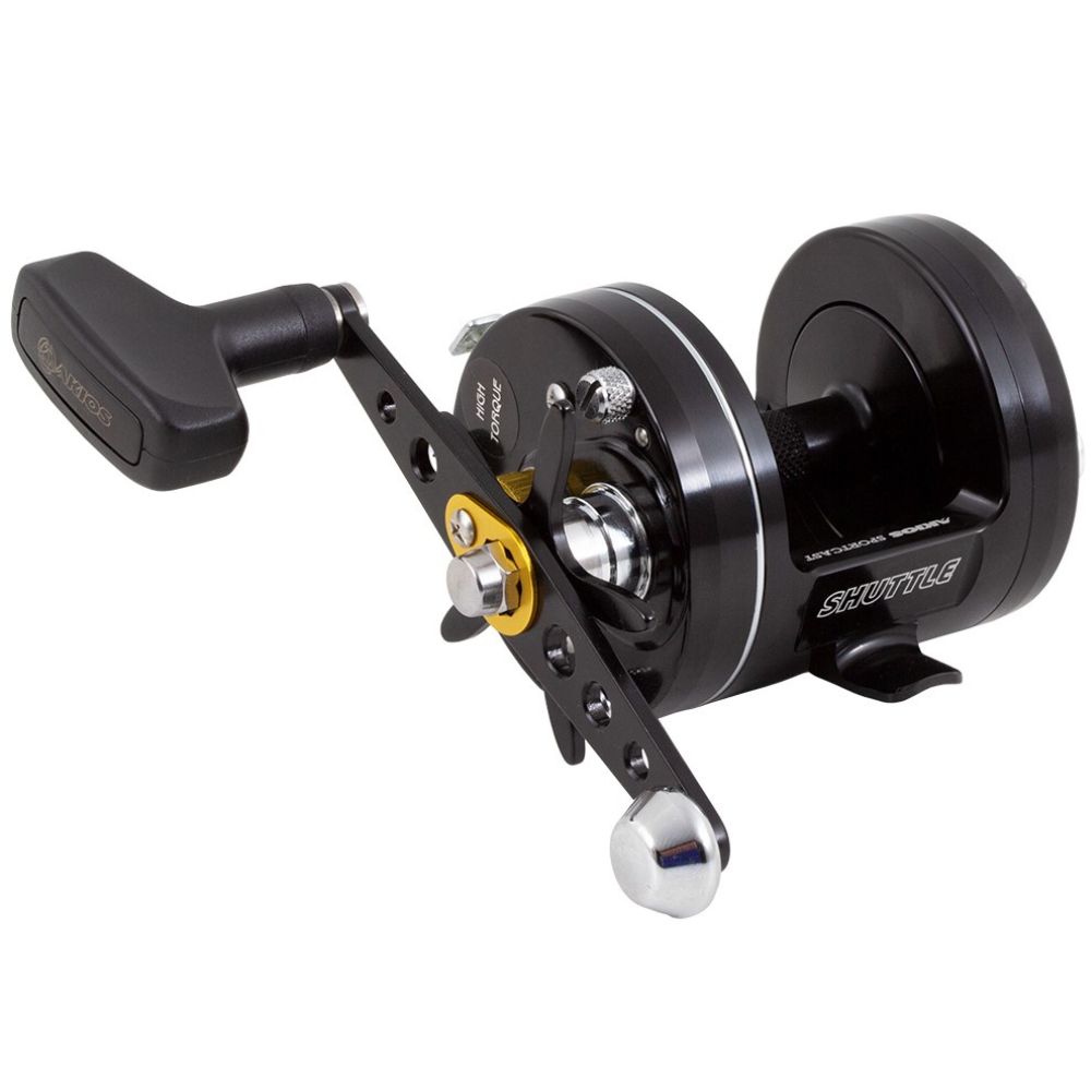 AKIOS Fishing Righthanded Casting Reel Shuttle 656 STR KURO Limited Edition - Image 3