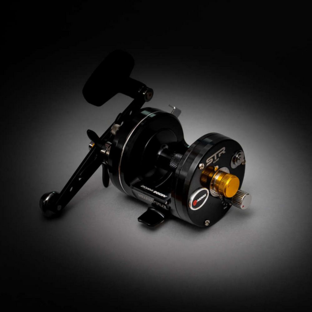 AKIOS Fishing Righthanded Casting Reel Shuttle 656 STR KURO Limited Edition - Image 6