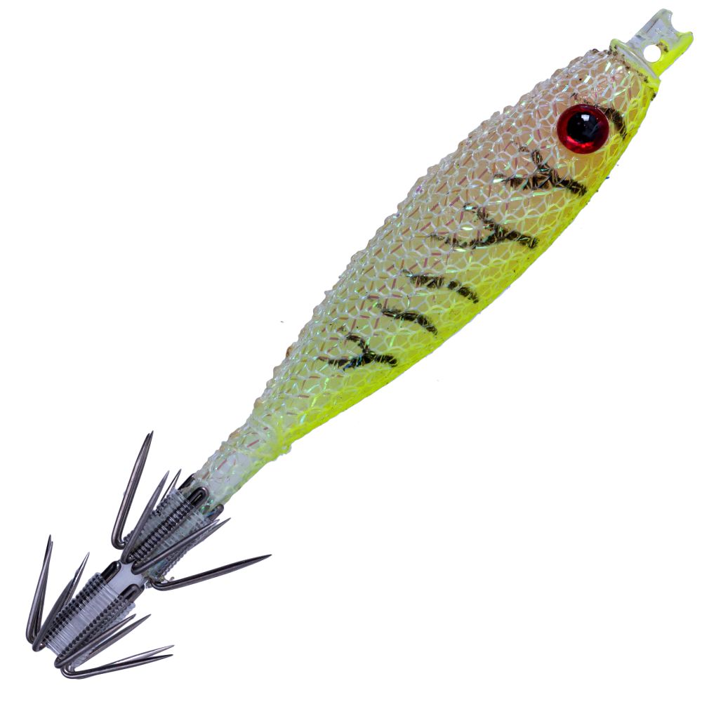 BLACK DIAMOND Squid Fishing Tataki Cloth Wrapped Soft Lure HOTTO 75mm #100 - Image 2