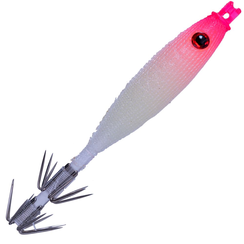 BLACK DIAMOND Squid Fishing Tataki Cloth Wrapped Soft Lure HOTTO 75mm #96 - Image 2