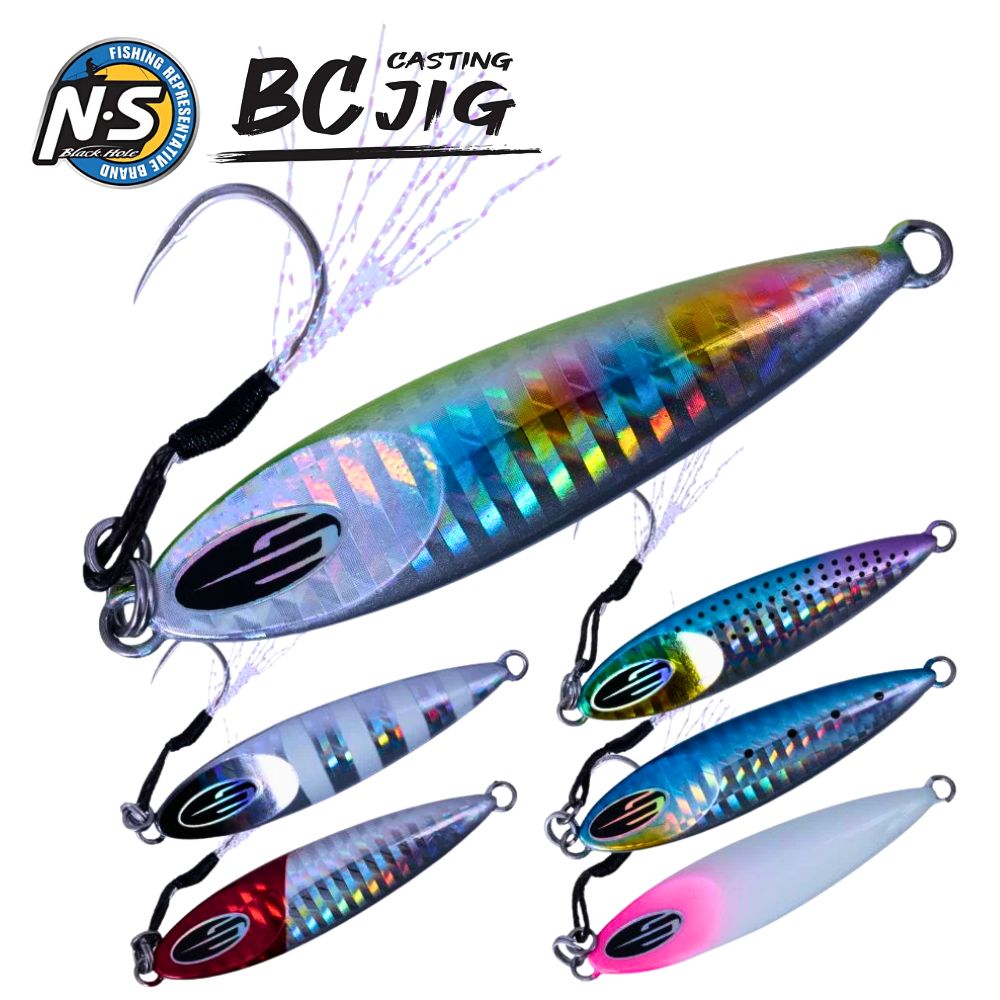 NS BLACK HOLE Saltwater Fishing Metal Jig Lure BOCA CASTING JIG 20g