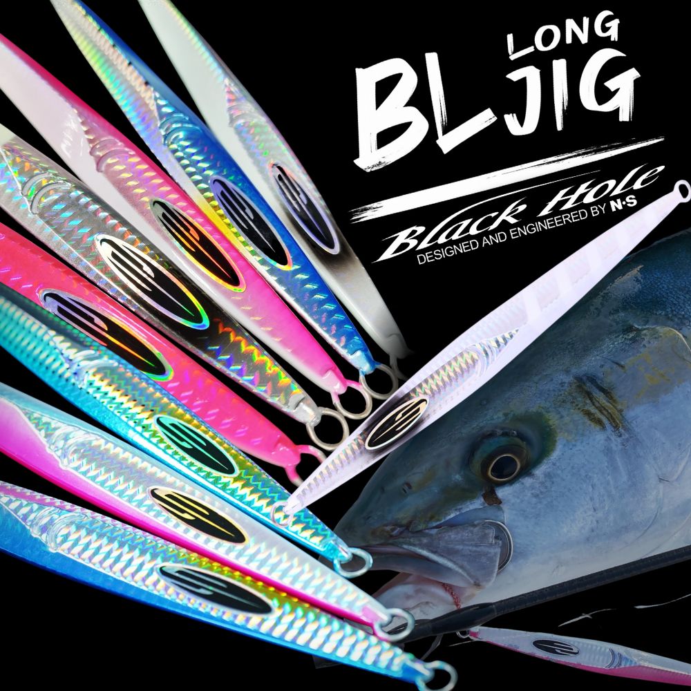 NS BLACK HOLE Offshore Jigging Lure BOCA LONG JIG 200g - Image 2