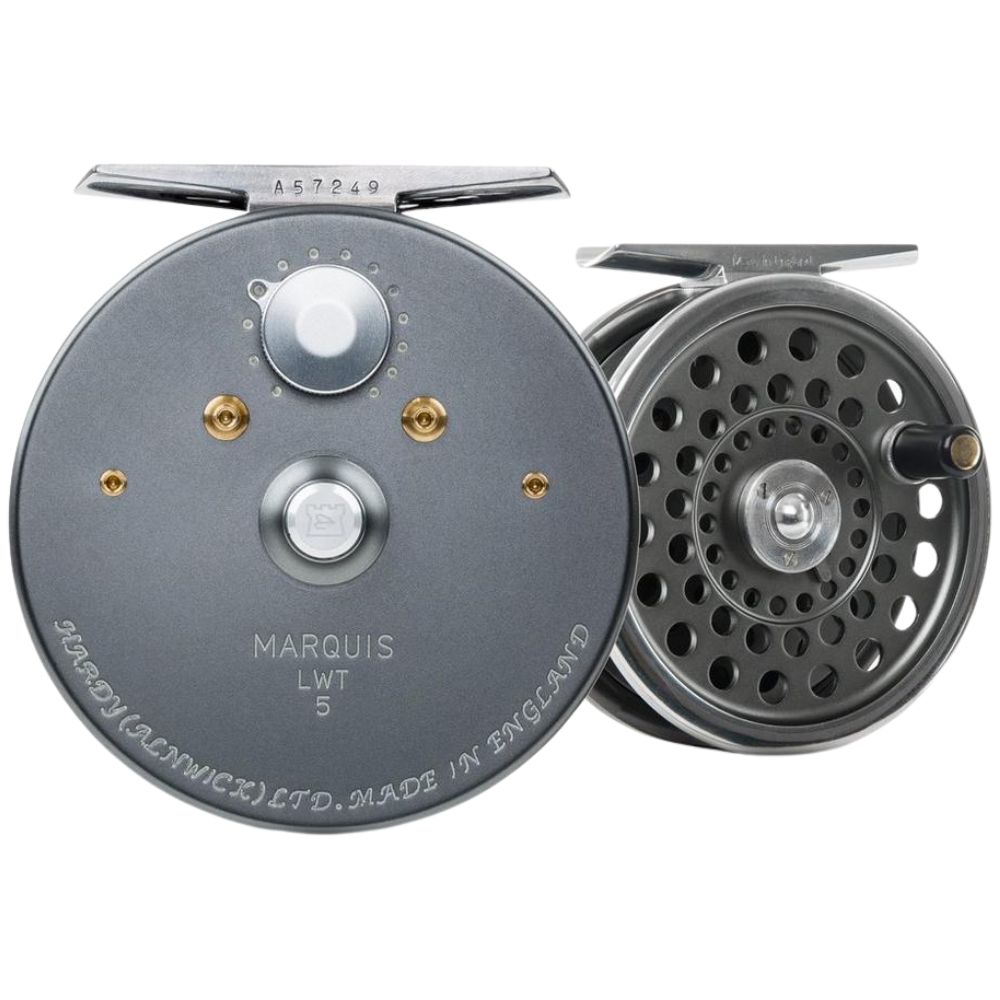 HARDY Fly Fishing Reel Marquis LWT Gun Metal 6 - Image 2