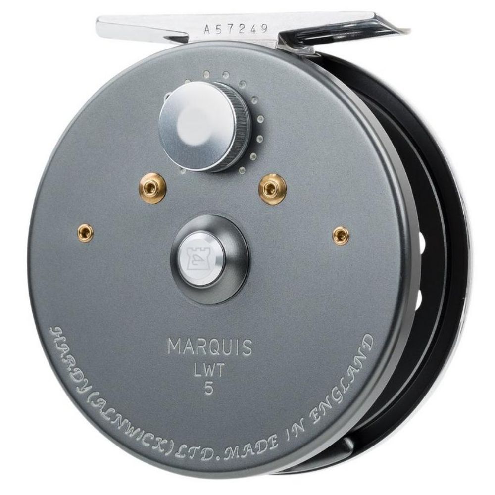 HARDY Fly Fishing Reel Marquis LWT Gun Metal 6 - Image 4