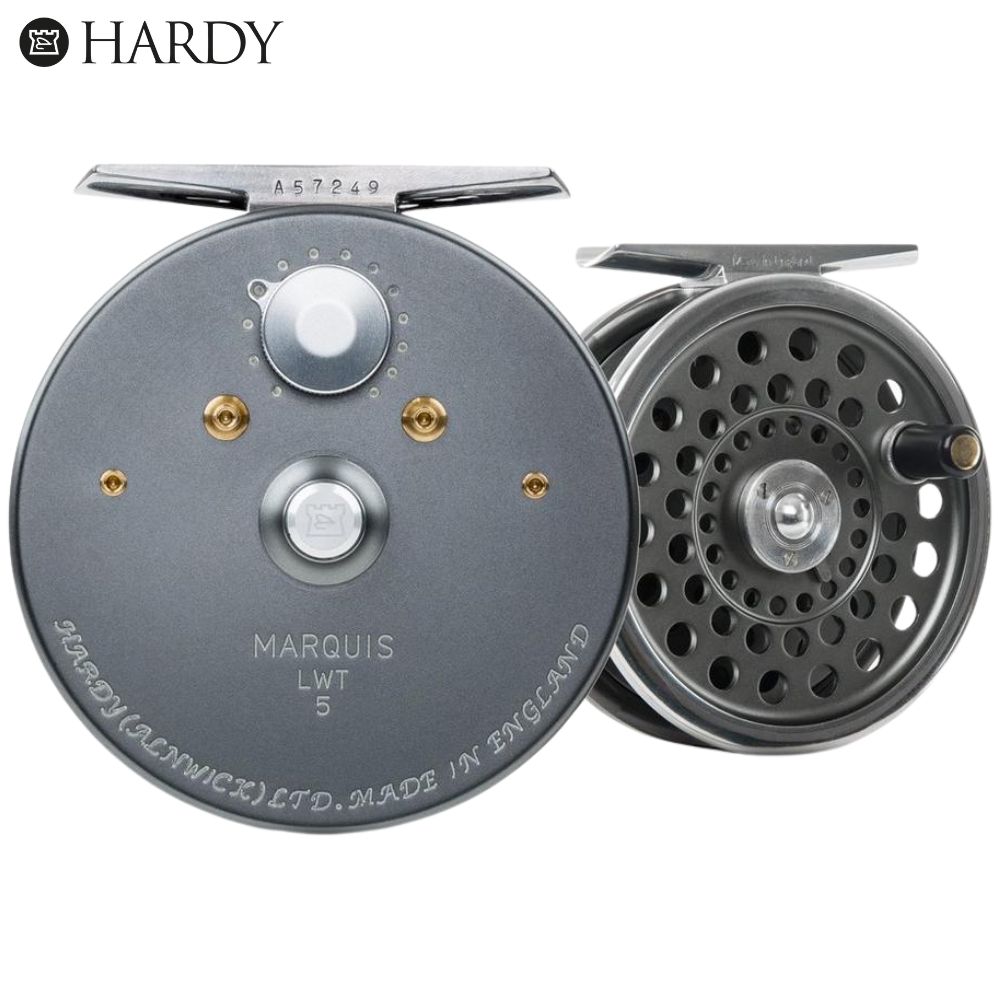 HARDY Fly Fishing Reel Marquis LWT Gun Metal 6