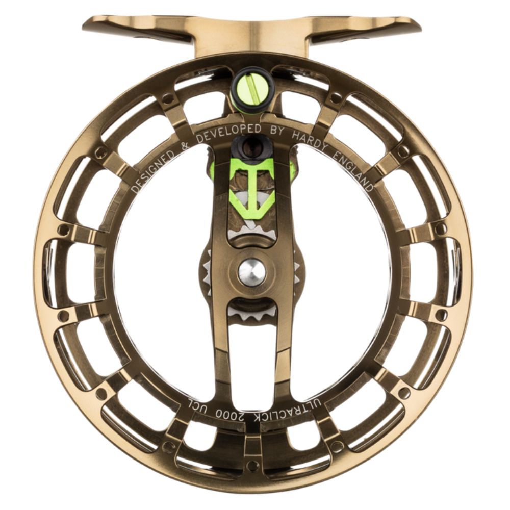 HARDY Fly Fishing Reel Ultraclick UCL Olive Bronze 4000 - Image 4