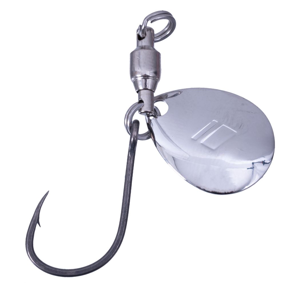 MAJOR CRAFT Fishing Lure Single Assist Hook COLORADO BLADE S-Silver - Image 2