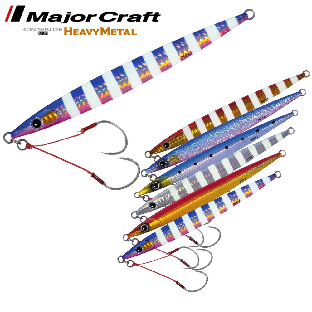 MAJOR CRAFT Saltwater Shore Jigging Lure CROSRIDE HEAVY METAL 120g