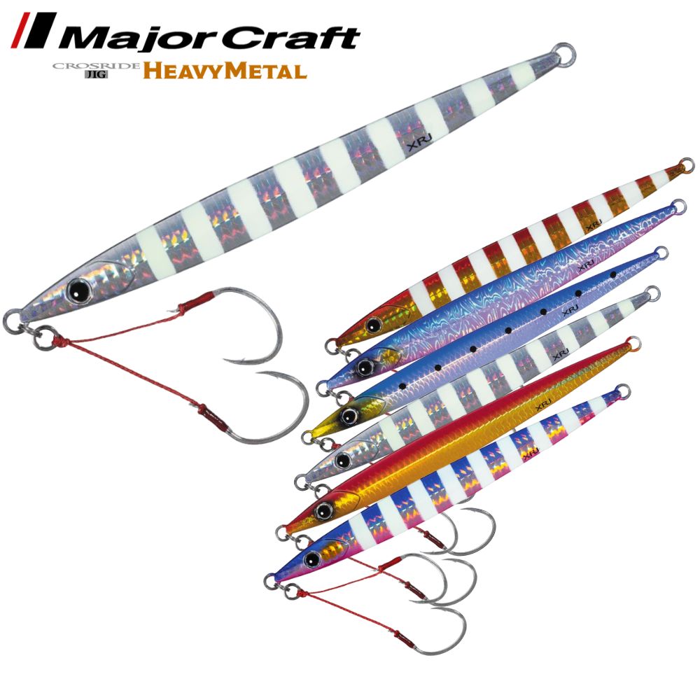 MAJOR CRAFT Saltwater Shore Jigging Lure CROSRIDE HEAVY METAL 60g