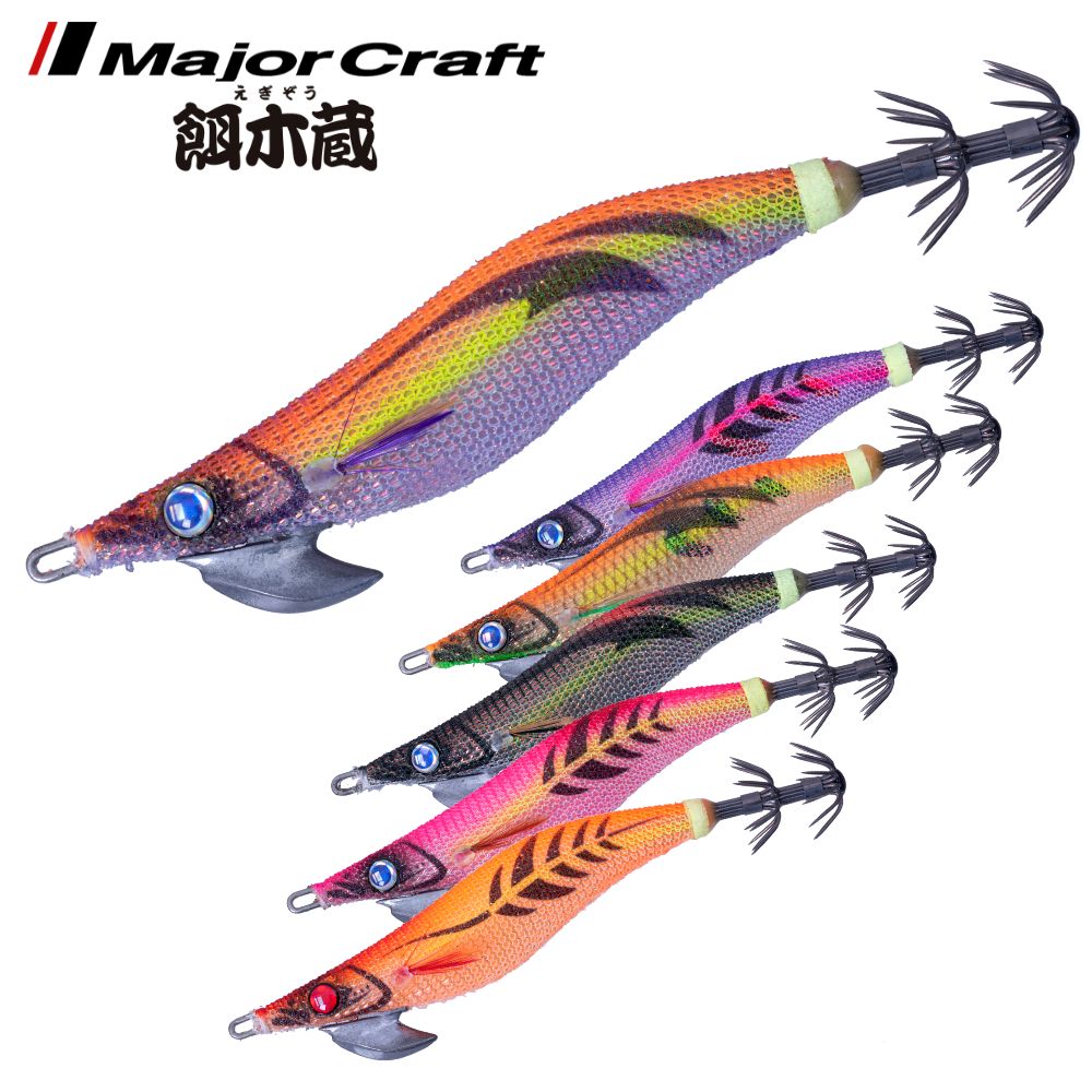 MAJOR CRAFT Squid Fishing EGI Lure EGIZO BAIT FEATHER 2.5