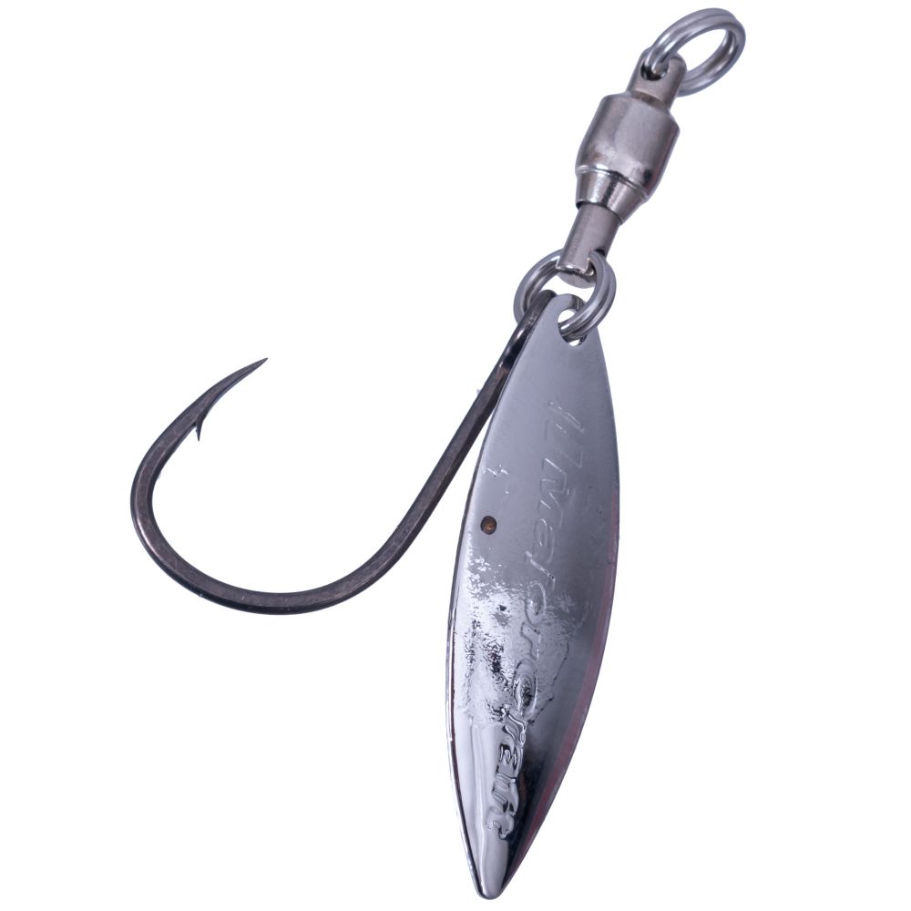 MAJOR CRAFT Fishing Lure Single Assist Hook WILLOW BLADE N-Silver - Image 2