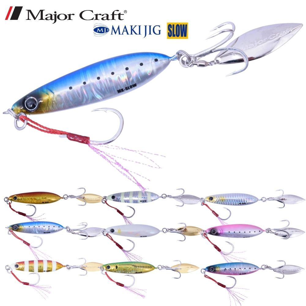 MAJOR CRAFT Shore And Light Jigging Lure MAKI JIG SLOW 30g