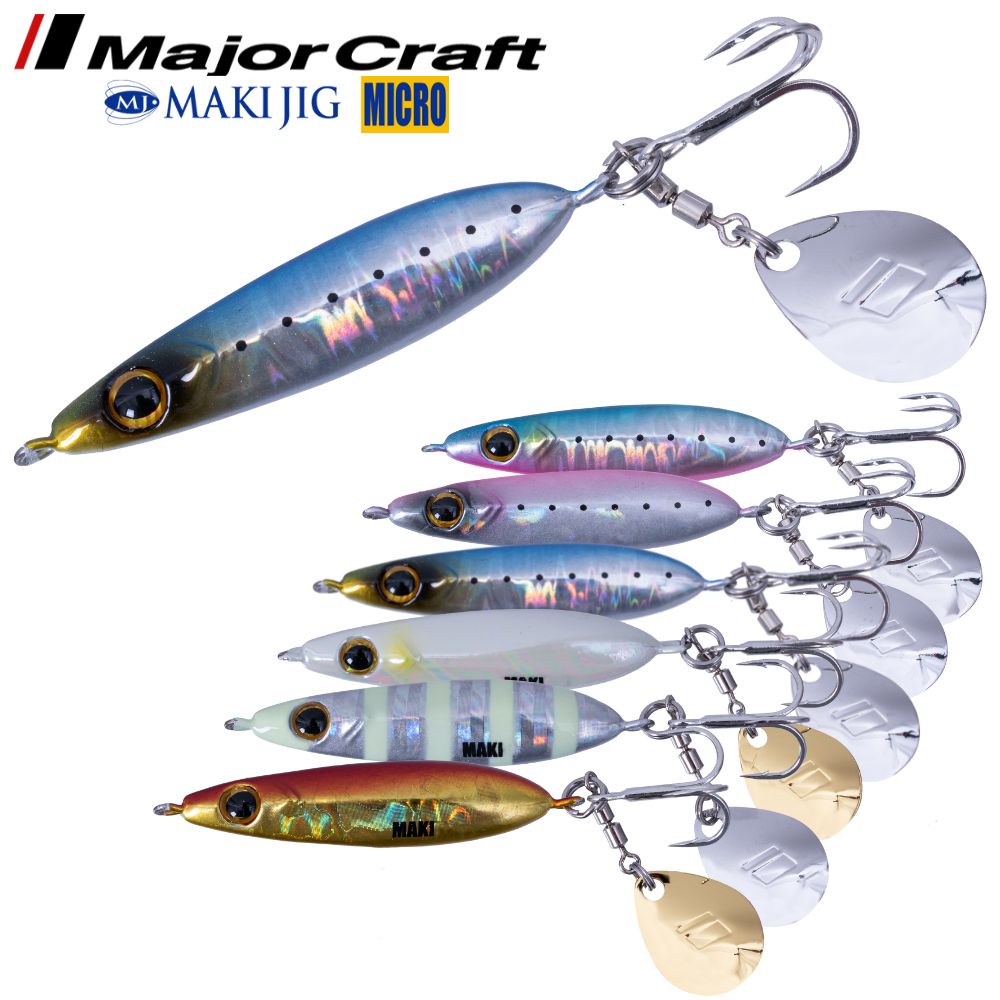 MAJOR CRAFT Ultra Light Fishing Jig Lure MAKI MICRO 15g
