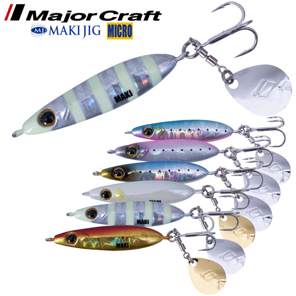 MAJOR CRAFT Ultra Light Fishing Jig Lure MAKI MICRO 7g