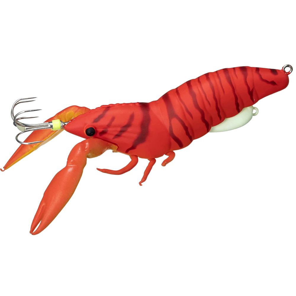 MAJOR CRAFT Octopus Fishing Jig Lure PURI-PURI TACO-EBI #1 Aka Ebi - Image 2