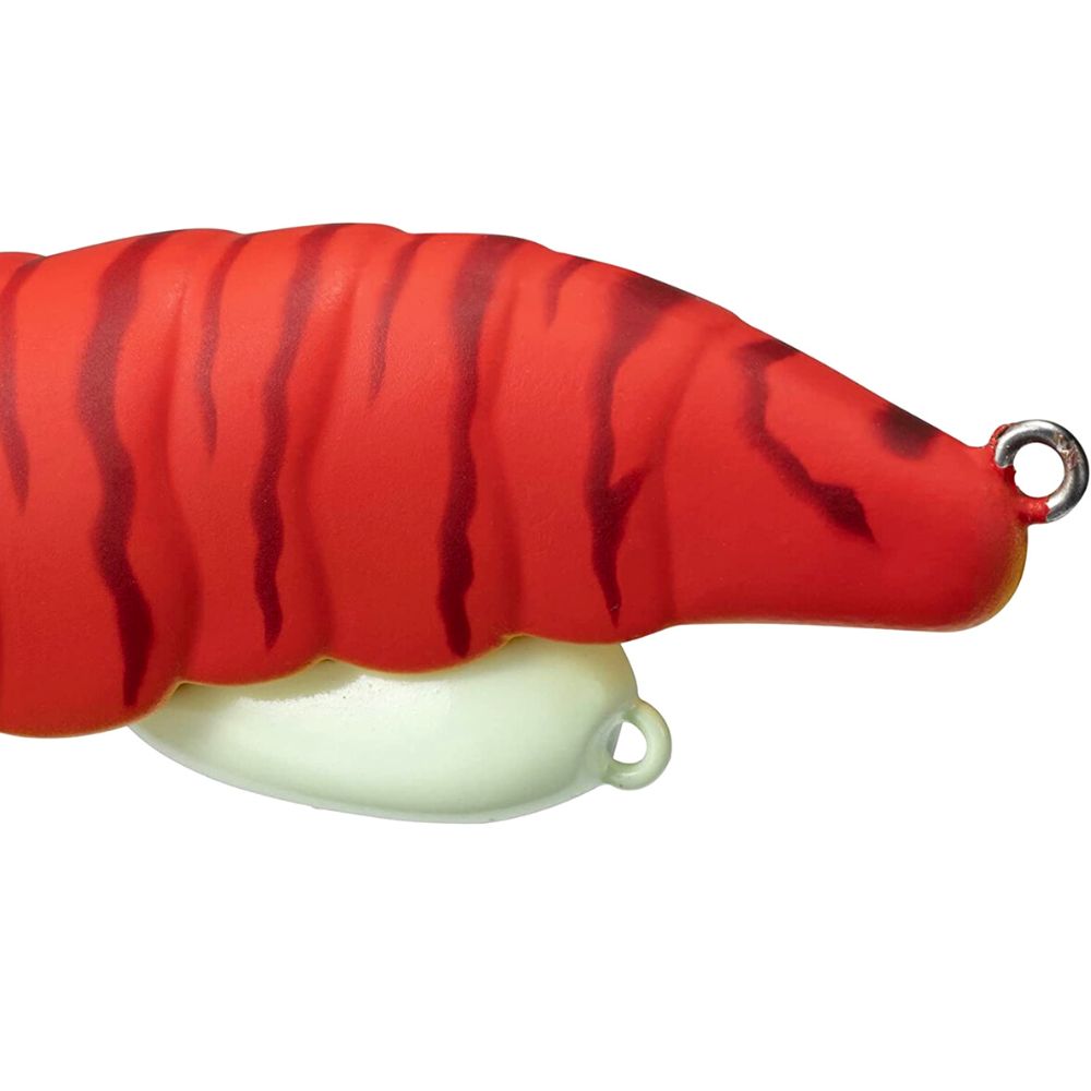 MAJOR CRAFT Octopus Fishing Jig Lure PURI-PURI TACO-EBI #1 Aka Ebi - Image 5
