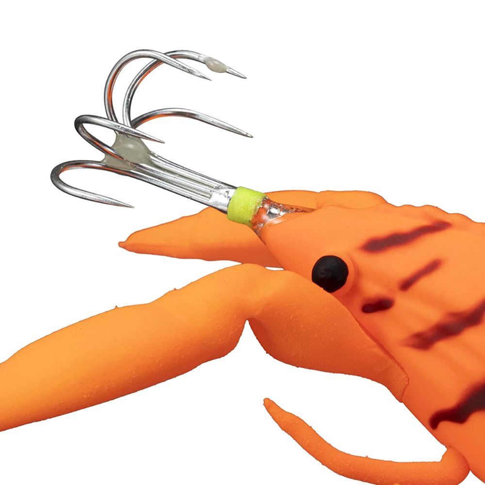 MAJOR CRAFT Octopus Fishing Jig Lure PURI-PURI TACO-EBI #2 Mikan Ebi - Image 4