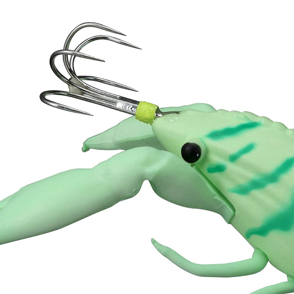 MAJOR CRAFT Octopus Fishing Jig Lure PURI-PURI TACO-EBI #5 Glow Ebi - Image 4