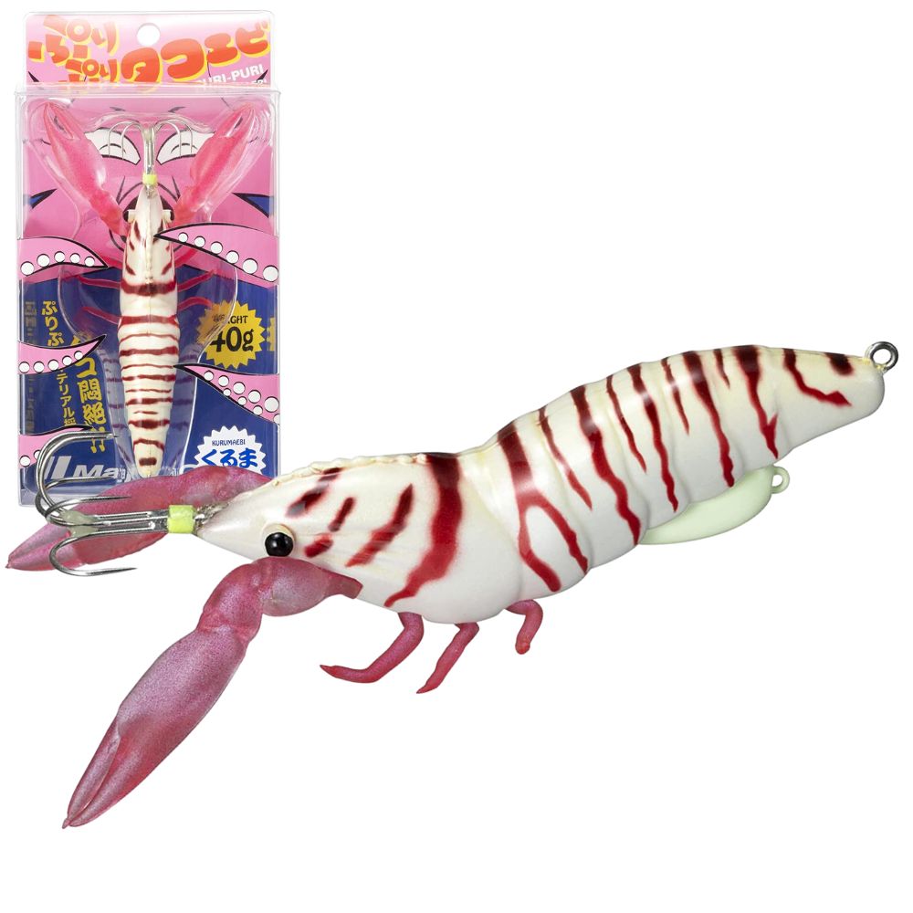 MAJOR CRAFT Octopus Fishing Jig Lure PURI-PURI TACO-EBI #8 Kuruma Ebi