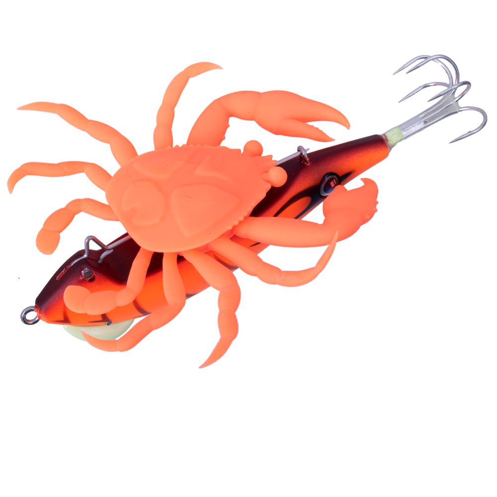 MAJOR CRAFT Octopus Fishing Jig Lure PURI-PURI TACO CRAB #002 MIKAN EBI GLOW - Image 2