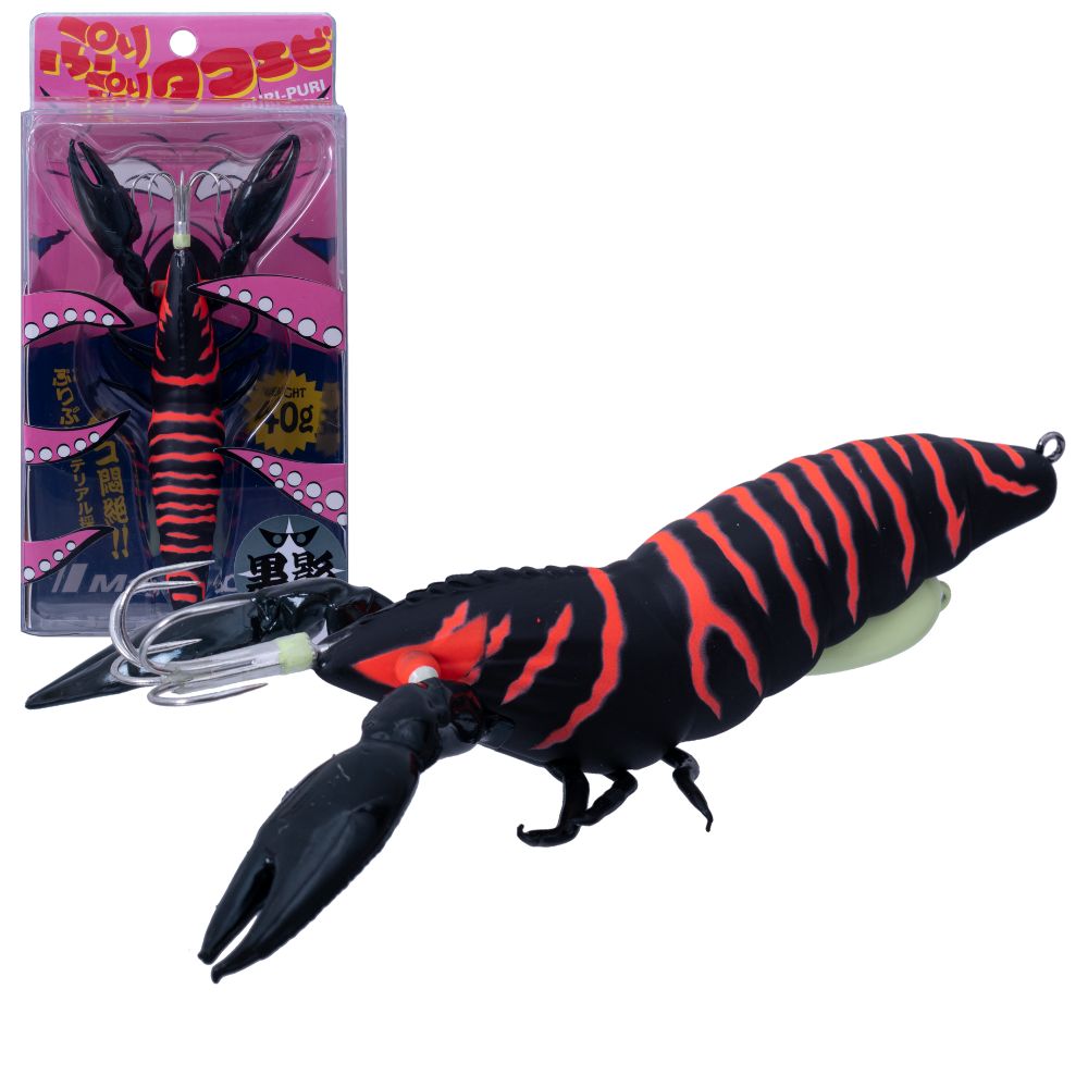MAJOR CRAFT Octopus Fishing Jig Lure PURI-PURI TACO-EBI #10 Kurokage