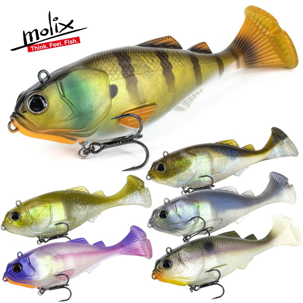 MOLIX Big Soft Swimbait Lure HYBRID SWIMMER 165