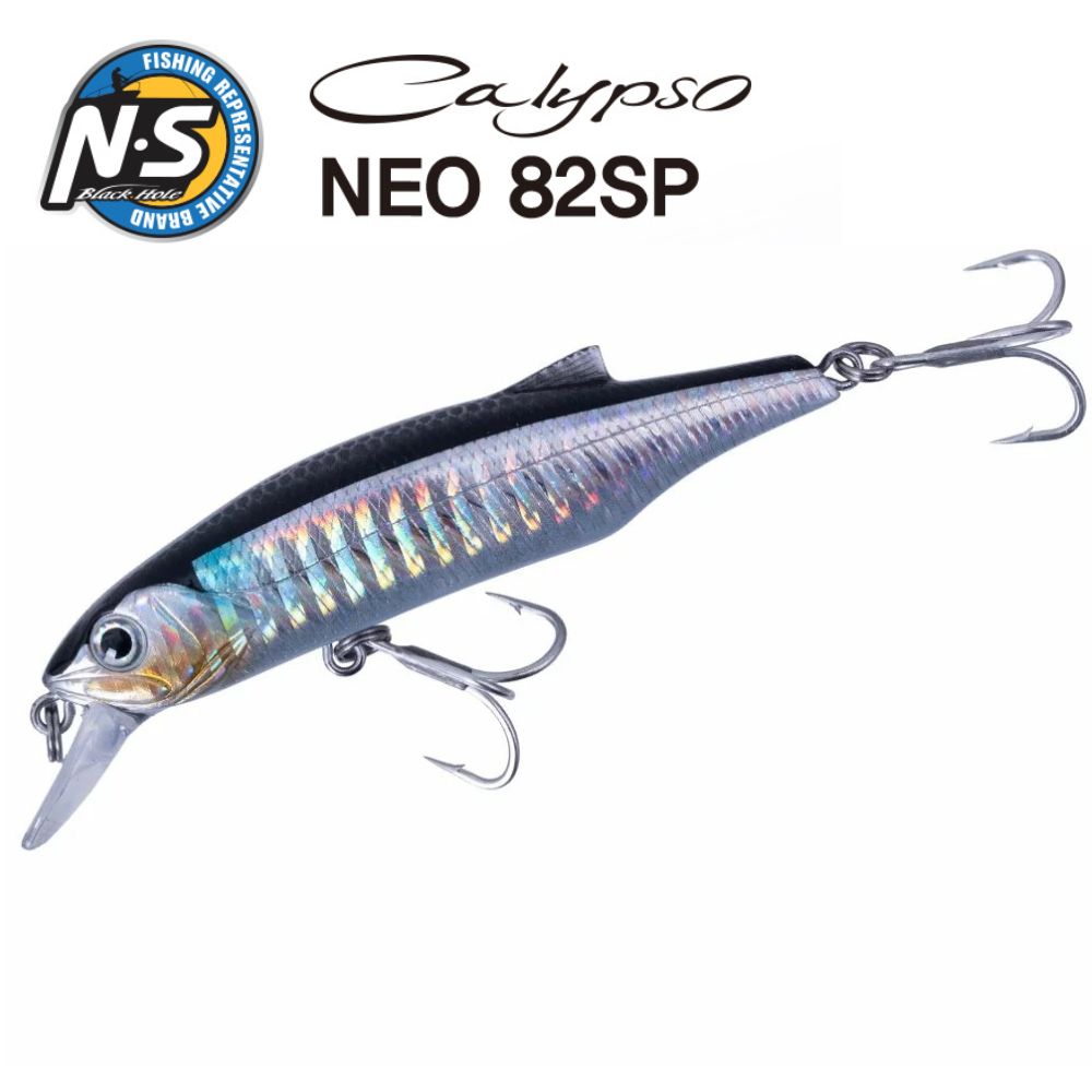 NS BLACK HOLE Saltwater Fishing Suspending Minnow Lure CALYPSO NEO 82SP