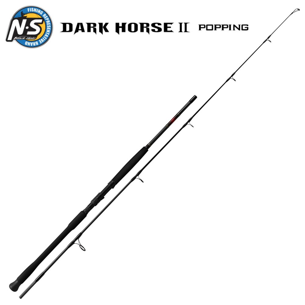 NS BLACK HOLE Saltwater Heavy Spinning Rod DARK HORSE II POPPING S