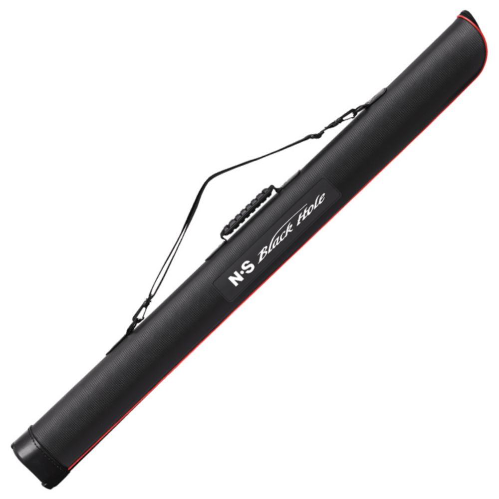 NS BLACK HOLE Fishing Rod Carry Carbon Looking SEMI HARD CASE MS - Image 2