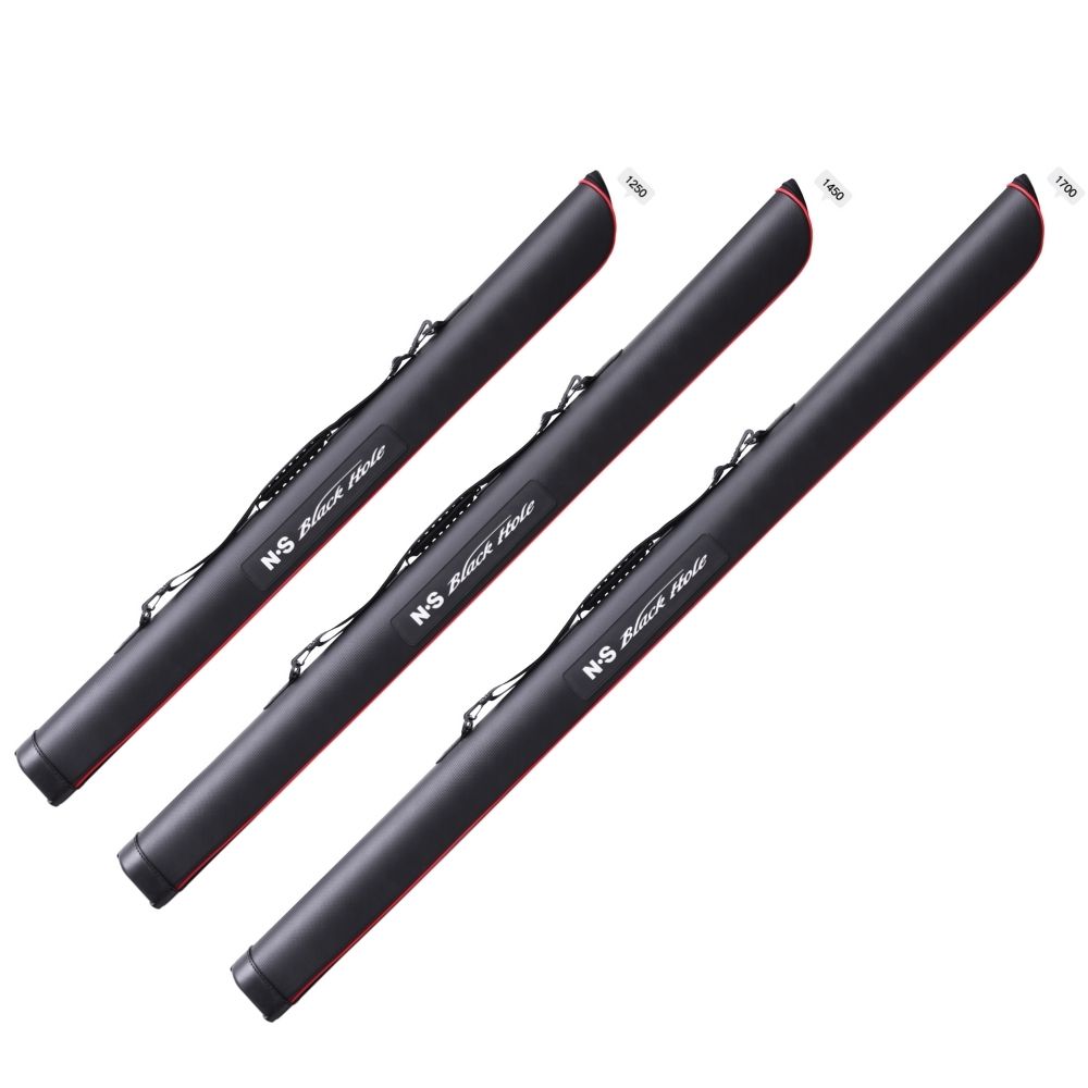 NS BLACK HOLE Fishing Rod Carry Carbon Looking SEMI HARD CASE MS - Image 3