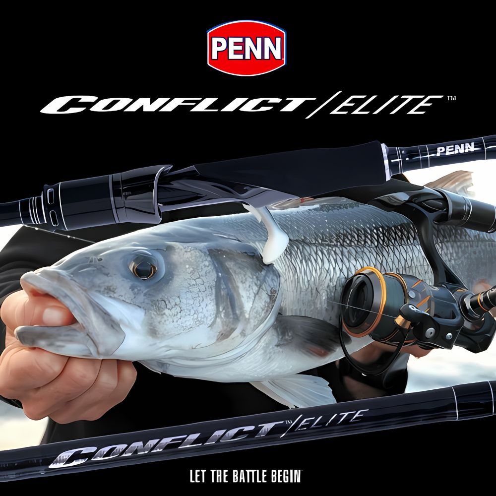 PENN Ultimate Spinning Rod CONFLICT ELITE 2.44m/6-32g M - Image 8